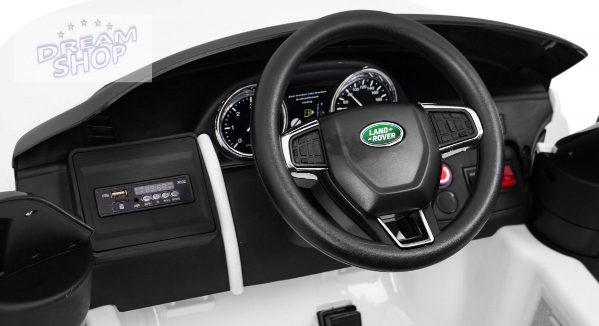 Pojazd Land Rover Discovery Biały Pojazd Land Rover Discovery Biały