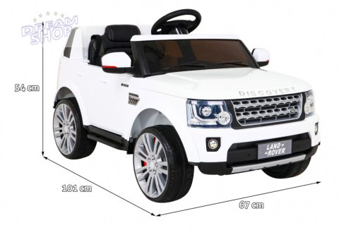 Pojazd Land Rover Discovery Biały Pojazd Land Rover Discovery Biały