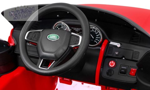 Pojazd Land Rover Discovery Czerwony Pojazd Land Rover Discovery Czerwony
