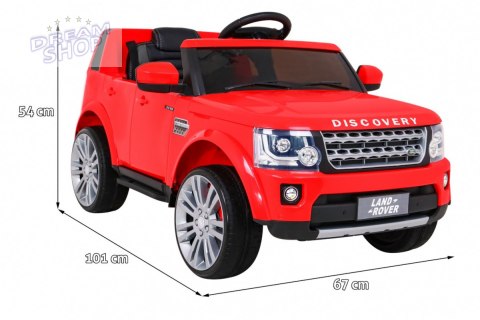 Pojazd Land Rover Discovery Czerwony Pojazd Land Rover Discovery Czerwony