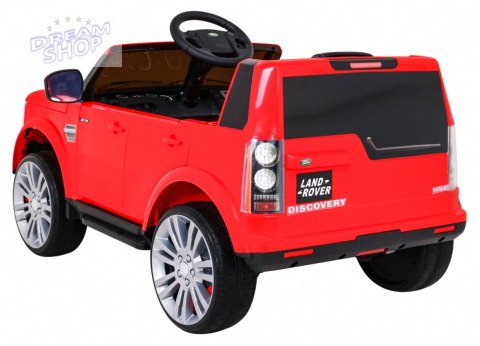 Pojazd Land Rover Discovery Czerwony Pojazd Land Rover Discovery Czerwony