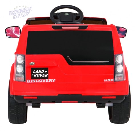 Pojazd Land Rover Discovery Czerwony Pojazd Land Rover Discovery Czerwony