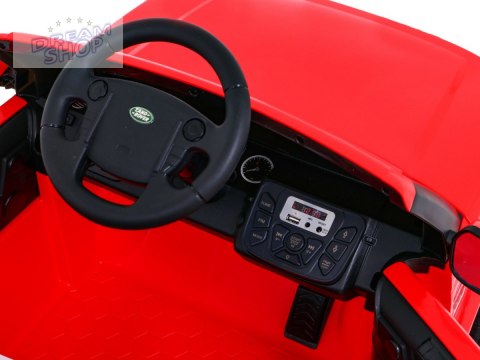 Pojazd Land Rover Discovery Czerwony Pojazd Land Rover Discovery Czerwony