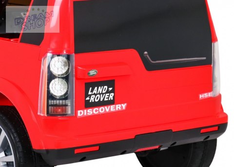 Pojazd Land Rover Discovery Czerwony Pojazd Land Rover Discovery Czerwony