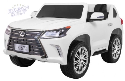 Pojazd Lexus LX570 Biały Pojazd Lexus LX570 Biały