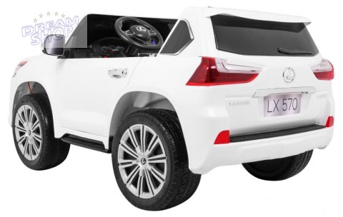 Pojazd Lexus LX570 Biały Pojazd Lexus LX570 Biały