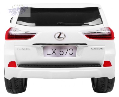 Pojazd Lexus LX570 Biały Pojazd Lexus LX570 Biały