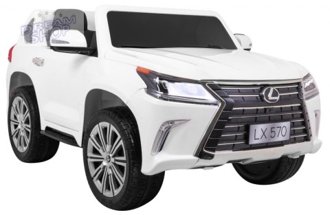 Pojazd Lexus LX570 Biały Pojazd Lexus LX570 Biały