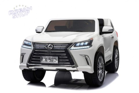 Pojazd Lexus LX570 Biały Pojazd Lexus LX570 Biały