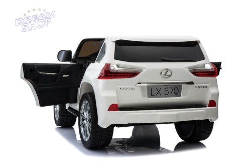 Pojazd Lexus LX570 Biały Pojazd Lexus LX570 Biały