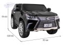 Pojazd Lexus LX570 Lakierowany Czarny