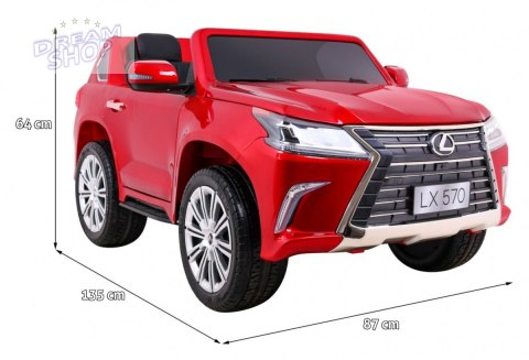 Pojazd Lexus LX570 Lakierowany Czerwony Pojazd Lexus LX570 Lakierowany Czerwony