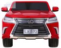 Pojazd Lexus LX570 Lakierowany Czerwony