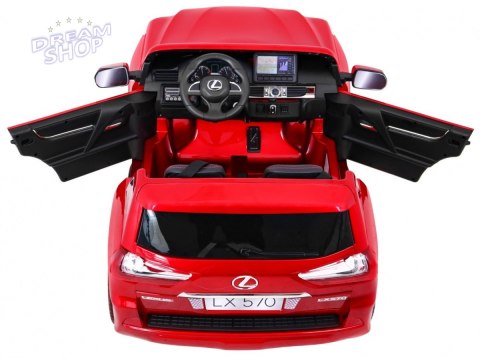 Pojazd Lexus LX570 Lakierowany Czerwony Pojazd Lexus LX570 Lakierowany Czerwony