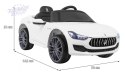 Pojazd Maserati Ghibli Biały