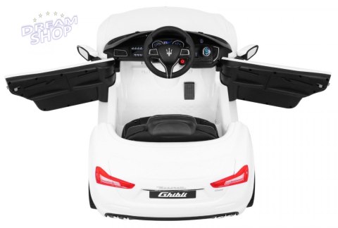 Pojazd Maserati Ghibli Biały Pojazd Maserati Ghibli Biały