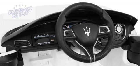 Pojazd Maserati Ghibli Biały Pojazd Maserati Ghibli Biały