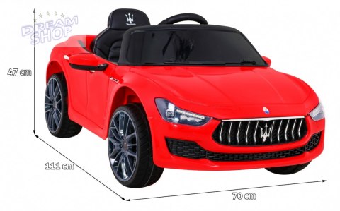 Pojazd Maserati Ghibli Czerwony Pojazd Maserati Ghibli Czerwony