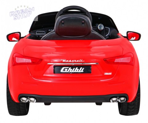 Pojazd Maserati Ghibli Czerwony Pojazd Maserati Ghibli Czerwony