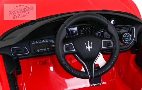 Pojazd Maserati Ghibli Czerwony Pojazd Maserati Ghibli Czerwony