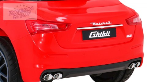 Pojazd Maserati Ghibli Czerwony Pojazd Maserati Ghibli Czerwony