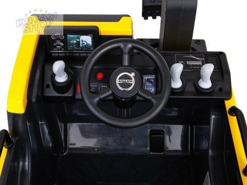 Pojazd Mega Koparka VOLVO Żółta Pojazd Mega Koparka VOLVO Żółta
