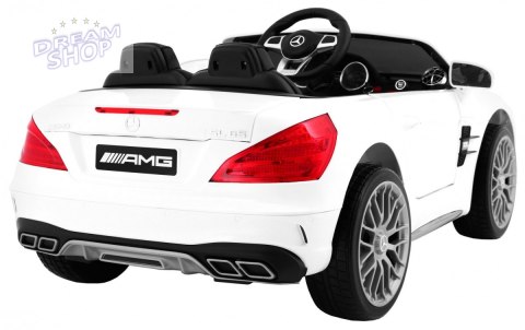 Pojazd Mercedes AMG SL65 Biały Pojazd Mercedes AMG SL65 Biały
