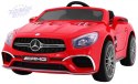 Pojazd Mercedes AMG SL65 Czerwony