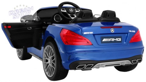 Pojazd Mercedes AMG SL65 Lakierowany Niebieski Pojazd Mercedes AMG SL65 Lakierowany Niebieski