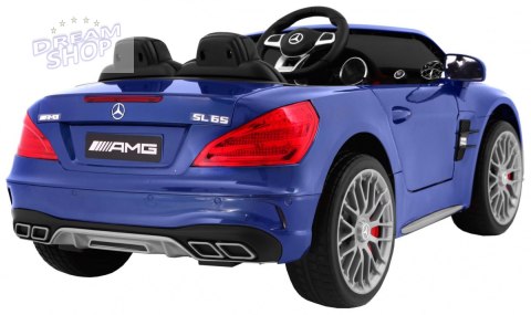 Pojazd Mercedes AMG SL65 Lakierowany Niebieski Pojazd Mercedes AMG SL65 Lakierowany Niebieski