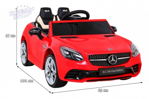 Pojazd Mercedes BENZ SLC300 Czerwony Pojazd Mercedes BENZ SLC300 Czerwony