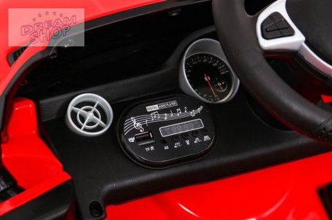 Pojazd Mercedes BENZ SLC300 Czerwony Pojazd Mercedes BENZ SLC300 Czerwony