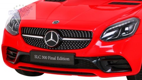 Pojazd Mercedes BENZ SLC300 Czerwony Pojazd Mercedes BENZ SLC300 Czerwony