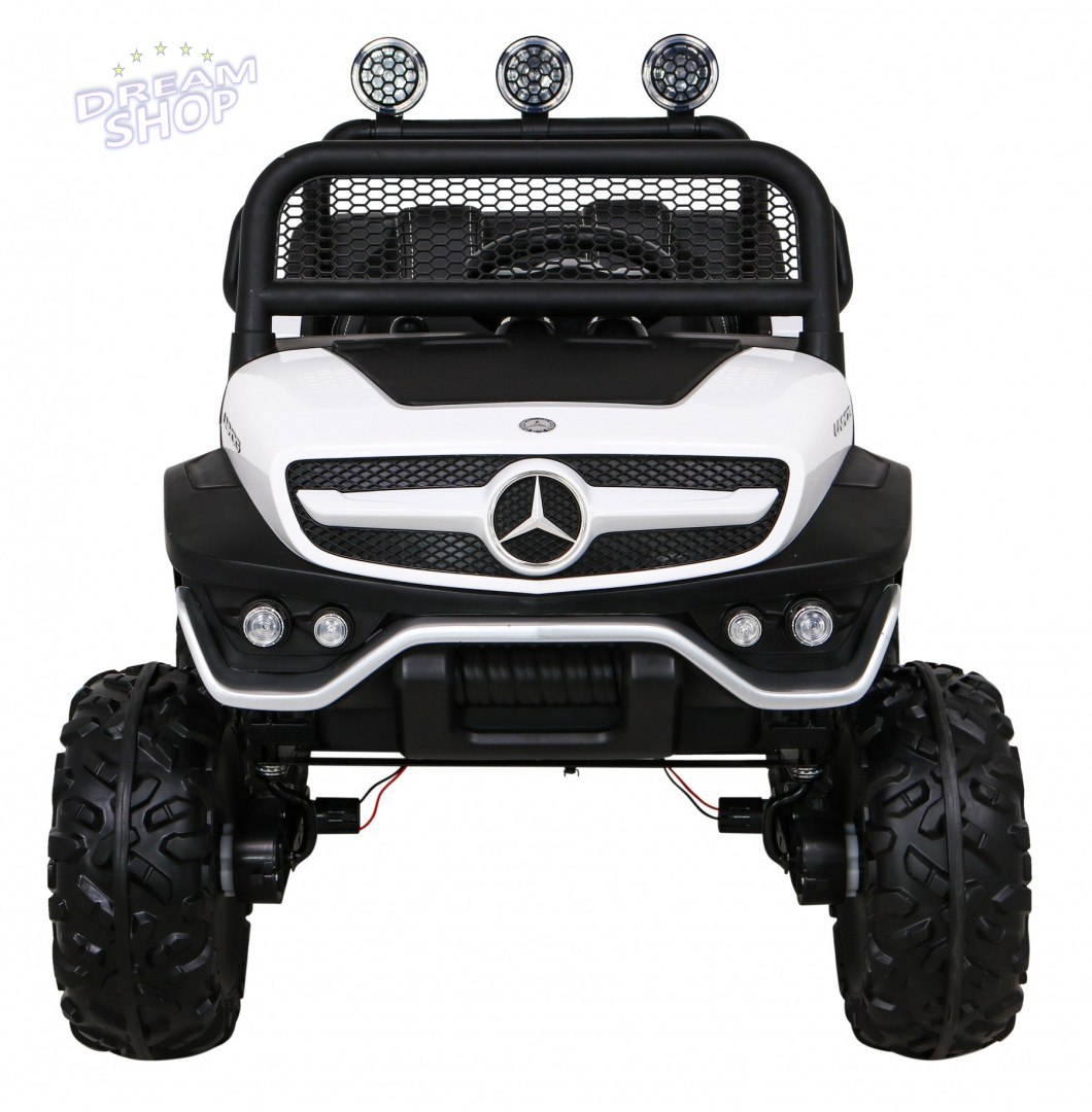 Pojazd Mercedes BENZ UNIMOG Biały Pojazd Mercedes BENZ UNIMOG Biały