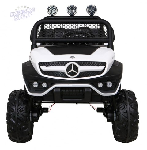 Pojazd Mercedes BENZ UNIMOG Biały Pojazd Mercedes BENZ UNIMOG Biały