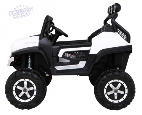 Pojazd Mercedes BENZ UNIMOG Biały Pojazd Mercedes BENZ UNIMOG Biały
