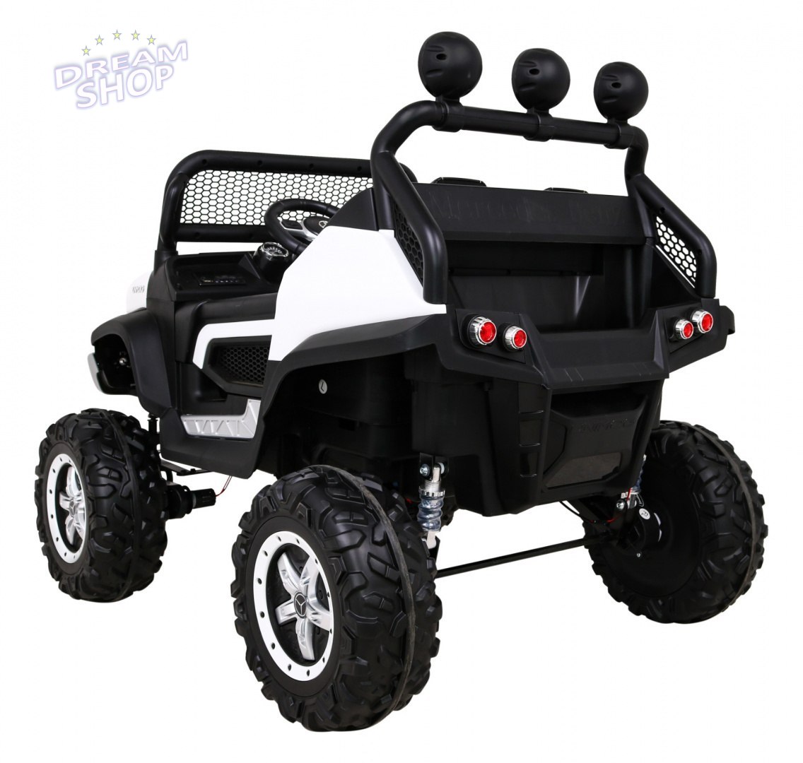 Pojazd Mercedes BENZ UNIMOG Biały Pojazd Mercedes BENZ UNIMOG Biały