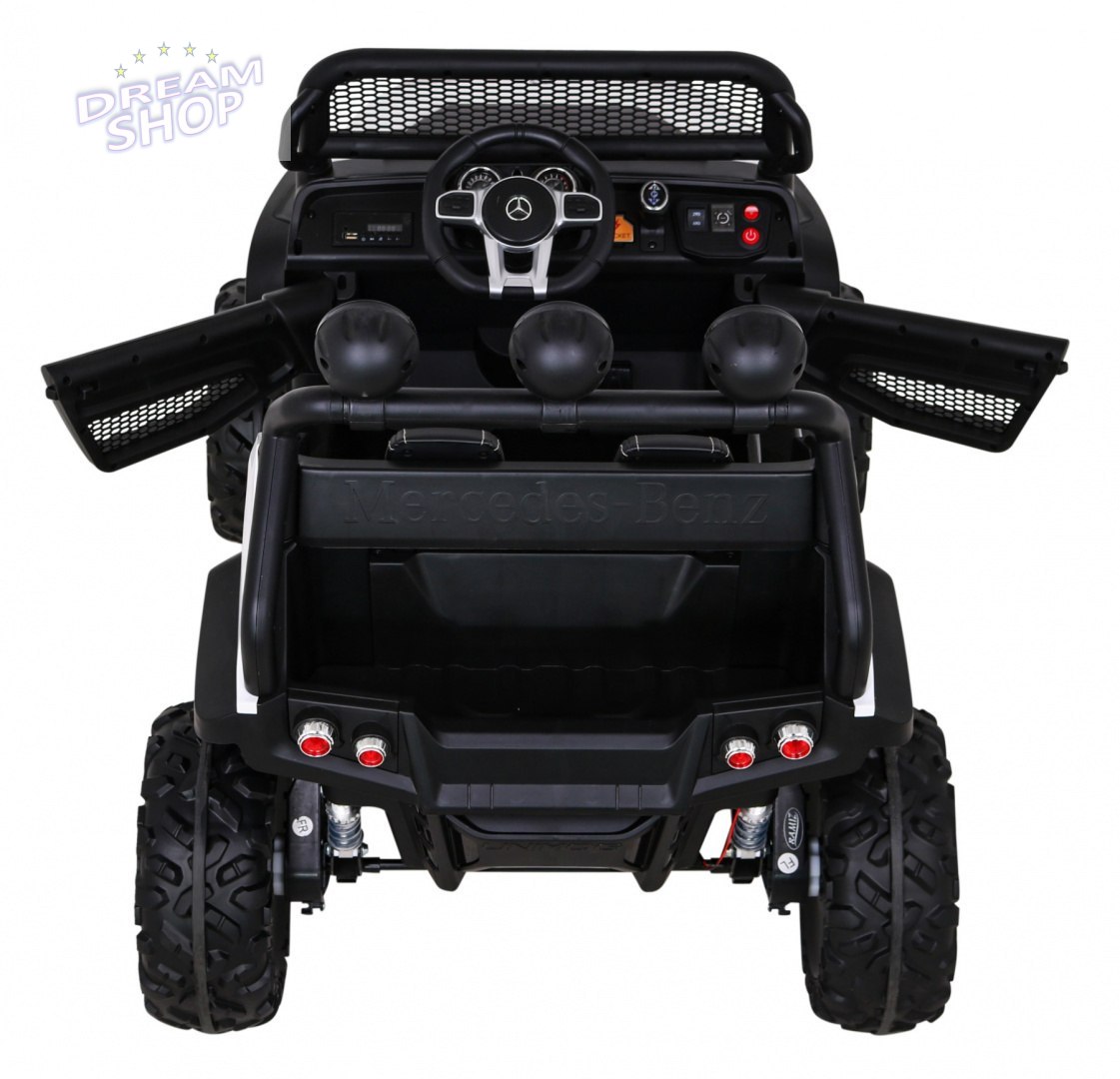 Pojazd Mercedes BENZ UNIMOG Biały Pojazd Mercedes BENZ UNIMOG Biały