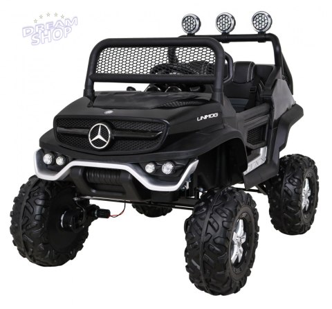 Pojazd Mercedes BENZ UNIMOG Czarny Pojazd Mercedes BENZ UNIMOG Czarny