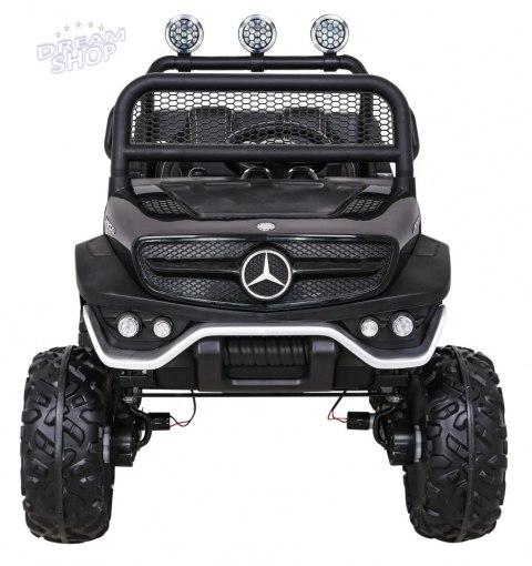 Pojazd Mercedes BENZ UNIMOG Czarny Pojazd Mercedes BENZ UNIMOG Czarny
