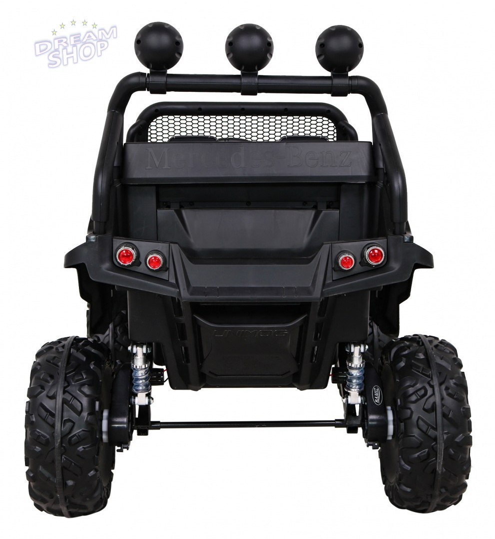 Pojazd Mercedes BENZ UNIMOG Czarny Pojazd Mercedes BENZ UNIMOG Czarny