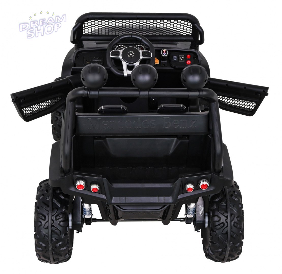 Pojazd Mercedes BENZ UNIMOG Czarny Pojazd Mercedes BENZ UNIMOG Czarny