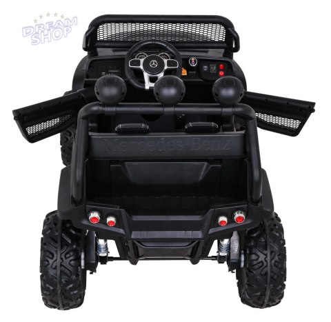 Pojazd Mercedes BENZ UNIMOG Czarny Pojazd Mercedes BENZ UNIMOG Czarny