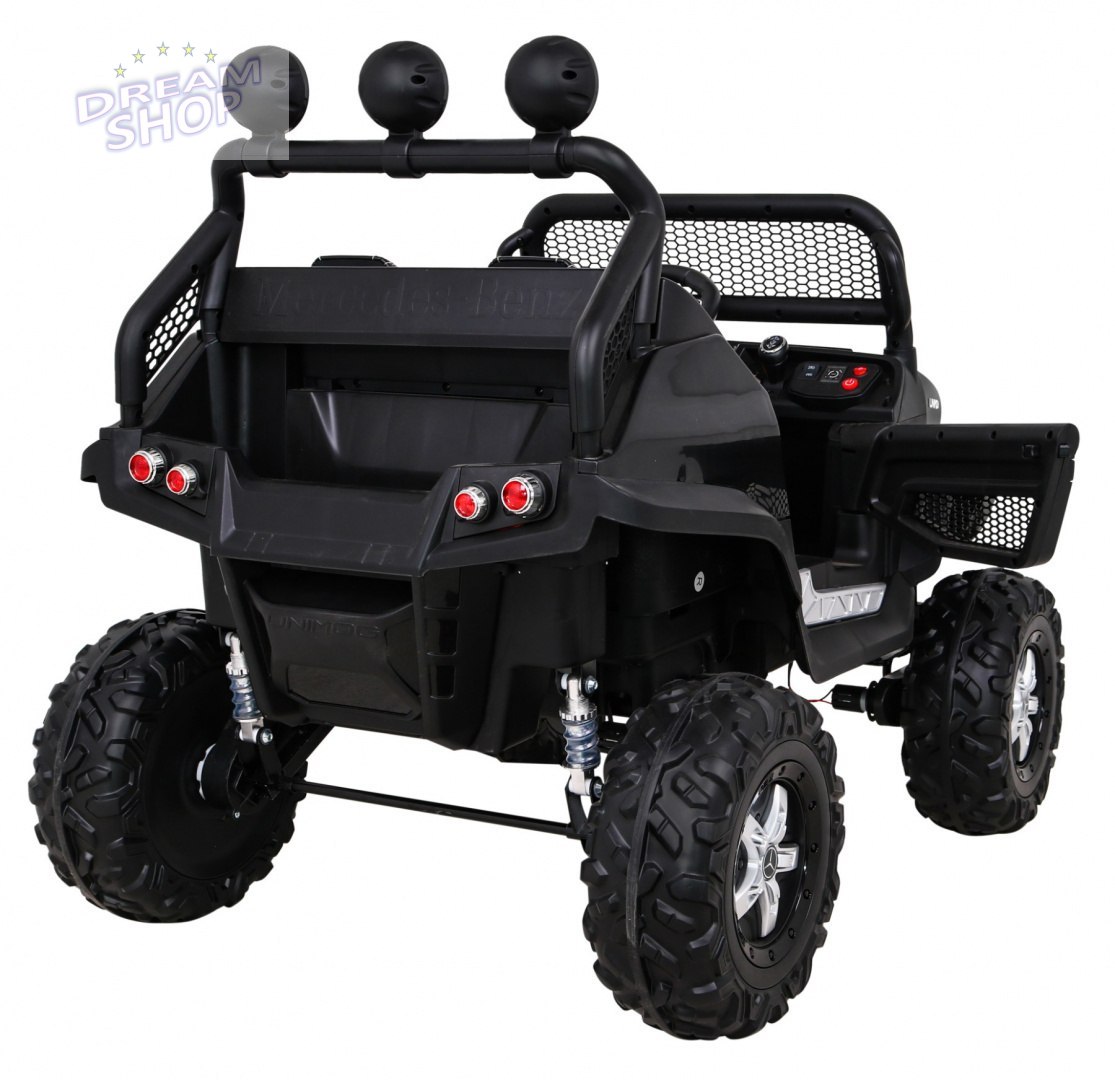 Pojazd Mercedes BENZ UNIMOG Czarny Pojazd Mercedes BENZ UNIMOG Czarny