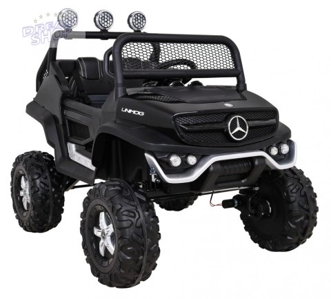 Pojazd Mercedes BENZ UNIMOG Czarny Pojazd Mercedes BENZ UNIMOG Czarny