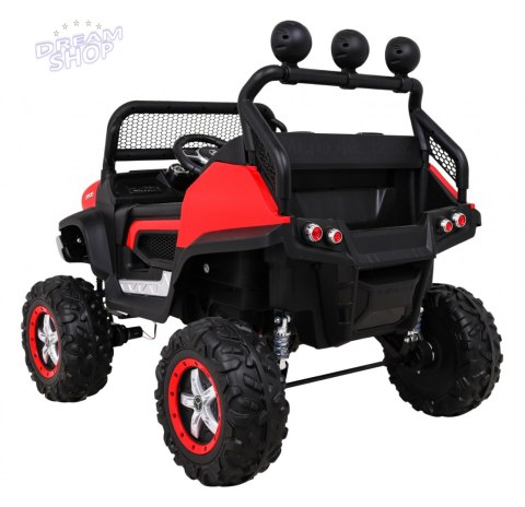 Pojazd Mercedes BENZ UNIMOG Czerwony Pojazd Mercedes BENZ UNIMOG Czerwony
