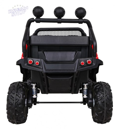 Pojazd Mercedes BENZ UNIMOG Czerwony Pojazd Mercedes BENZ UNIMOG Czerwony