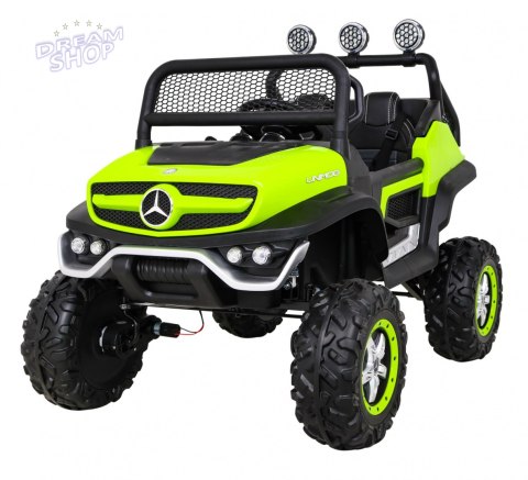 Pojazd Mercedes BENZ UNIMOG Zielony Pojazd Mercedes BENZ UNIMOG Zielony