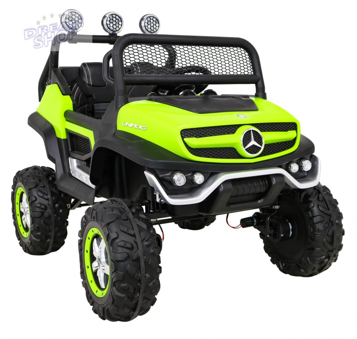 Pojazd Mercedes BENZ UNIMOG Zielony Pojazd Mercedes BENZ UNIMOG Zielony