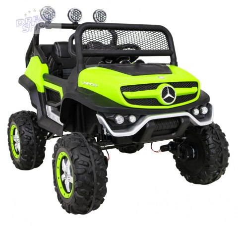 Pojazd Mercedes BENZ UNIMOG Zielony Pojazd Mercedes BENZ UNIMOG Zielony